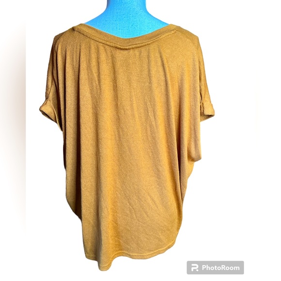 Mod Ref Ladies Copper Colored Sweater Shirt - Picture 3 of 8